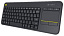 Клавиатура Logitech Wireless Touch Keyboard K400 Plus Black USB